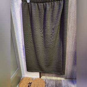 Zadie B's green skirt